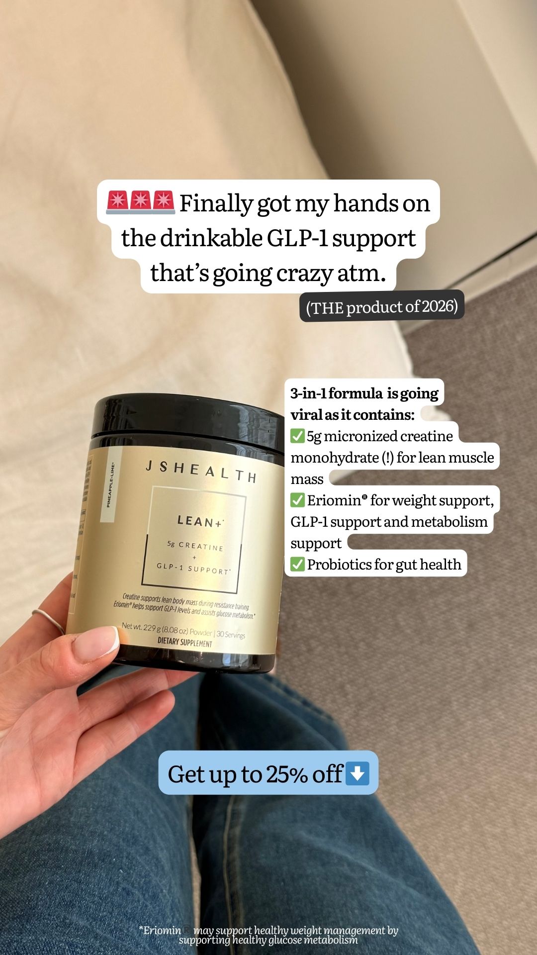 JSHealth Vitamins Facebook ad