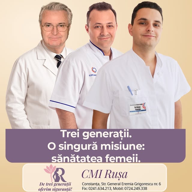Clinica Rusa Facebook ad: Trei generații. O singură misiune: siguranța femeii