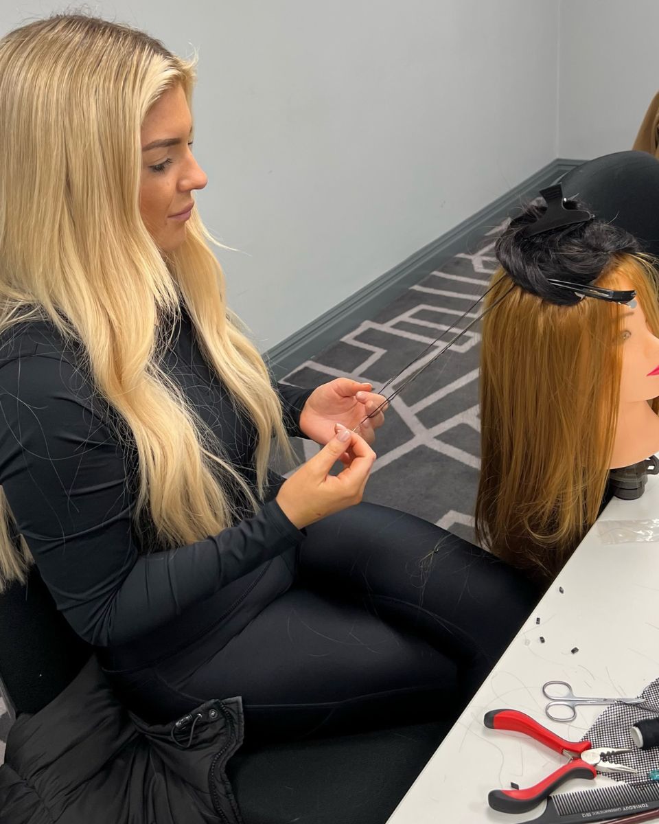 Maxwell Melia Hair Extension Courses Facebook ad