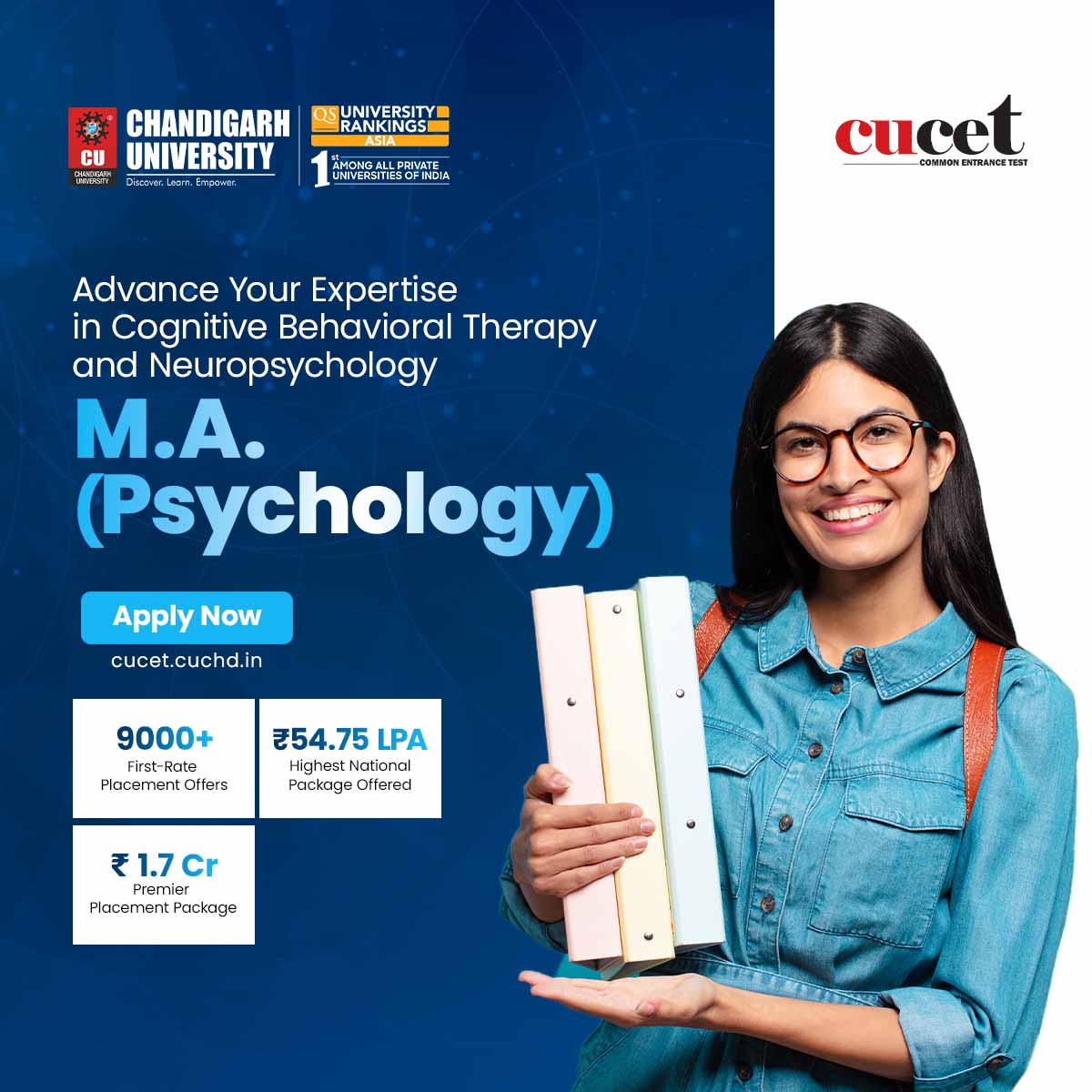 Chandigarh University-Mohali Facebook ad