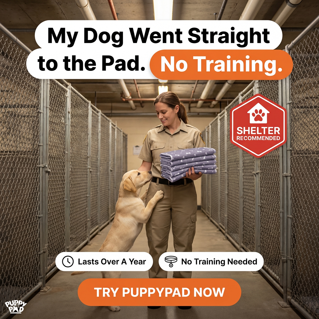 PuppyPad Facebook ad