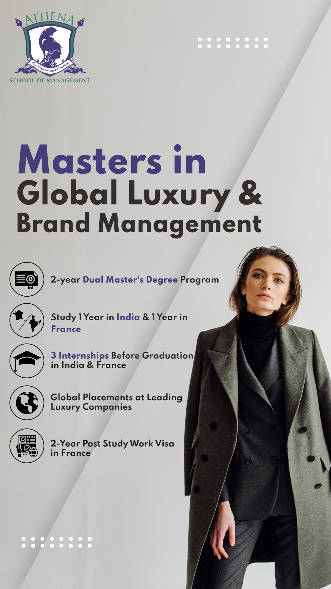 Athena School Of Management Facebook ad