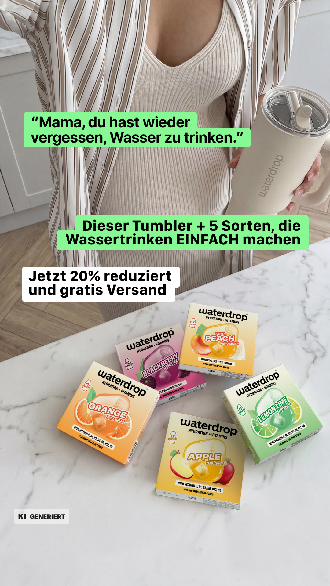 waterdrop Facebook ad