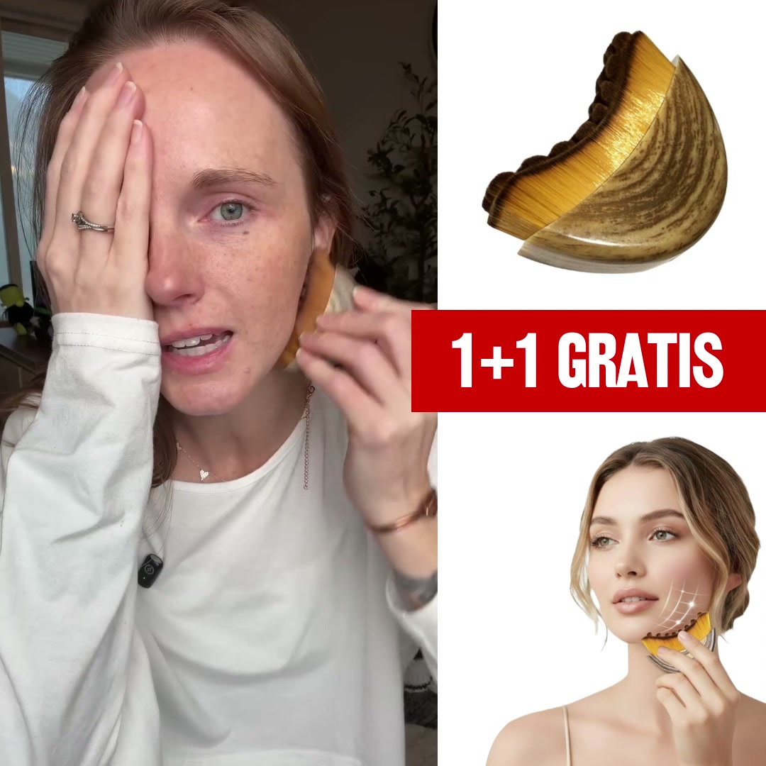 Netscroll Facebook ad: 1+1 BREZPLAČNO, Naravno oblikujte linijo čeljusti!