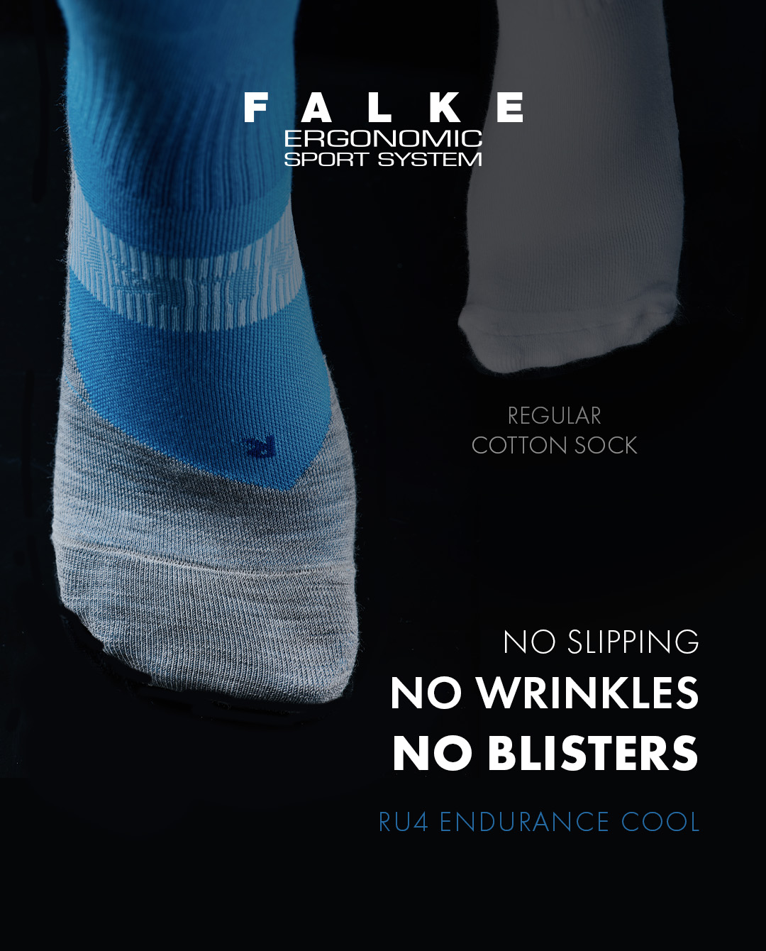 FALKE Ergonomic Sport System Facebook ad