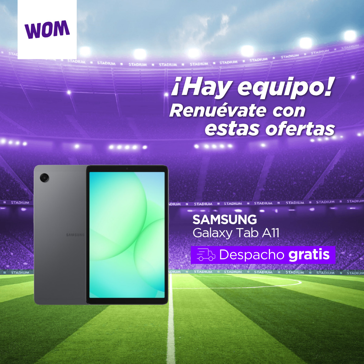 WOM Facebook ad