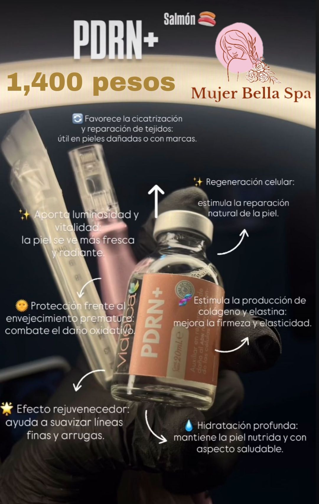 Mujer Bella Spa Facebook ad