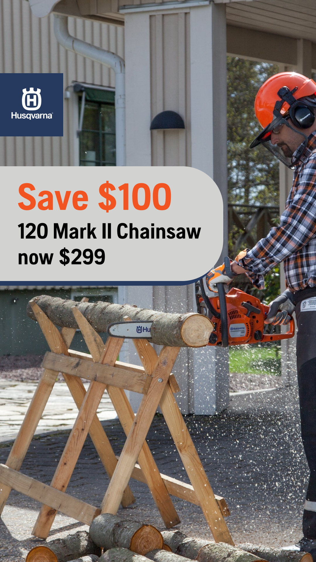 Husqvarna Facebook ad