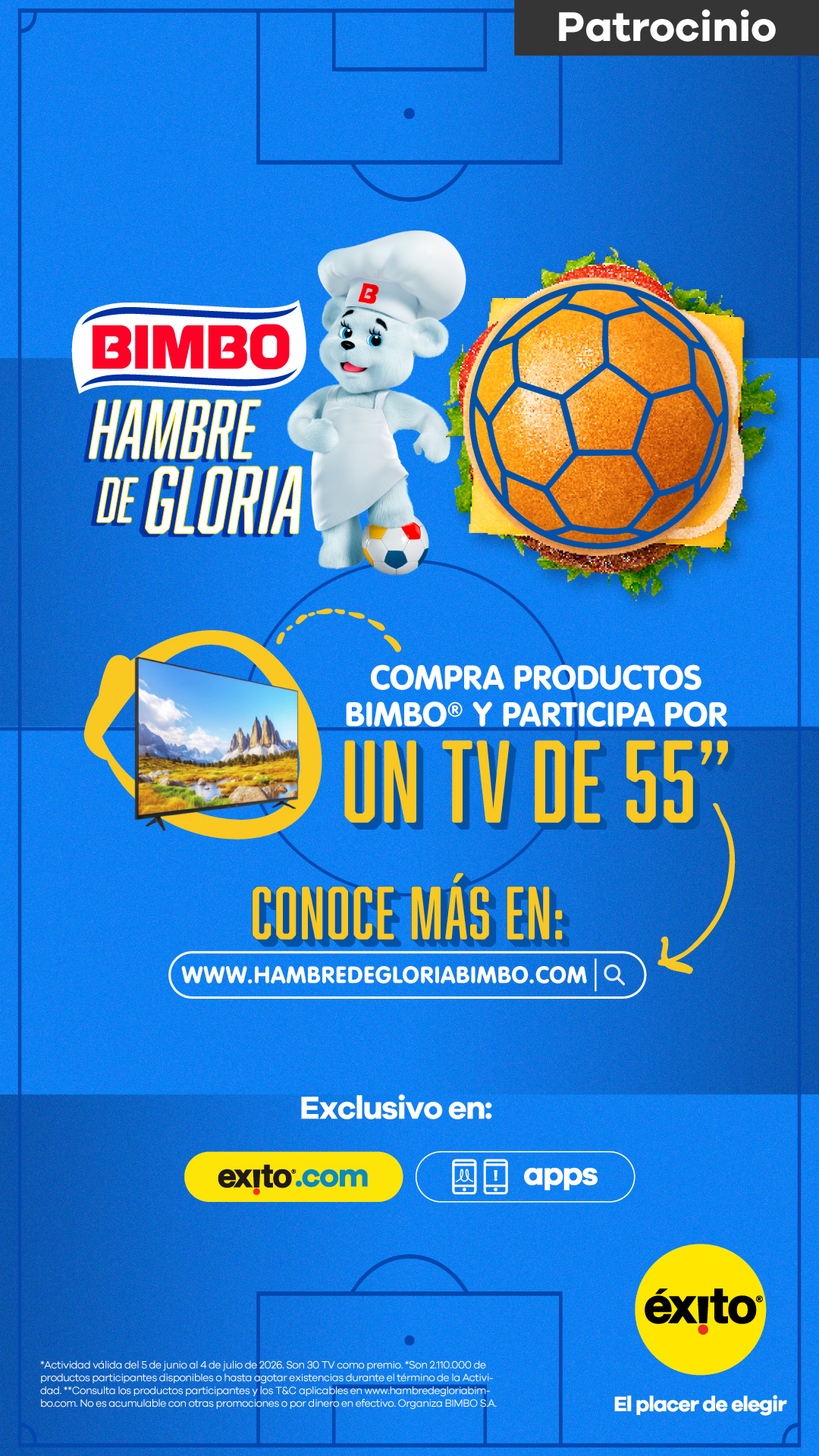 Éxito Facebook ad