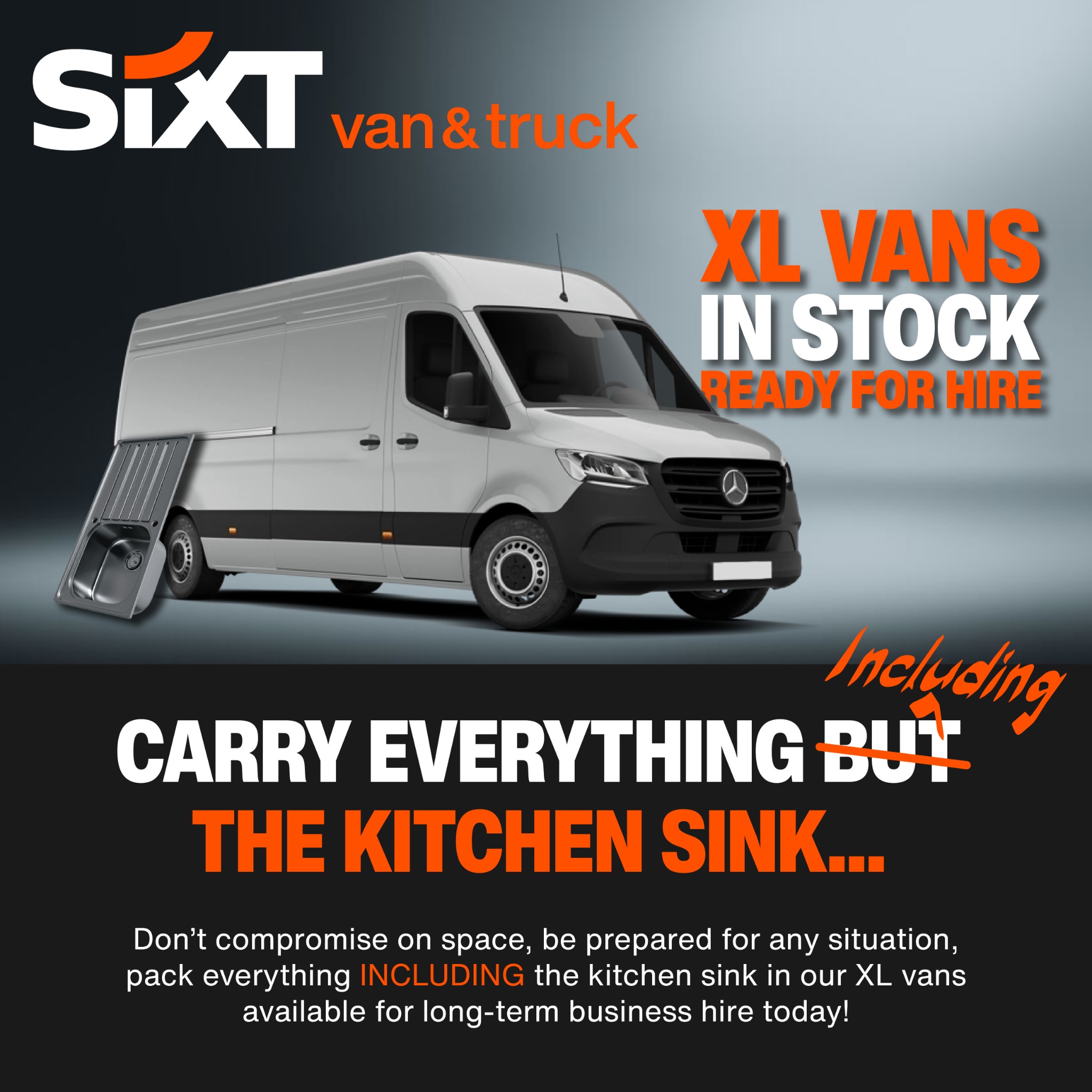 SIXT van & truck UK Facebook ad: When your business grows, your van needs to grow with it…