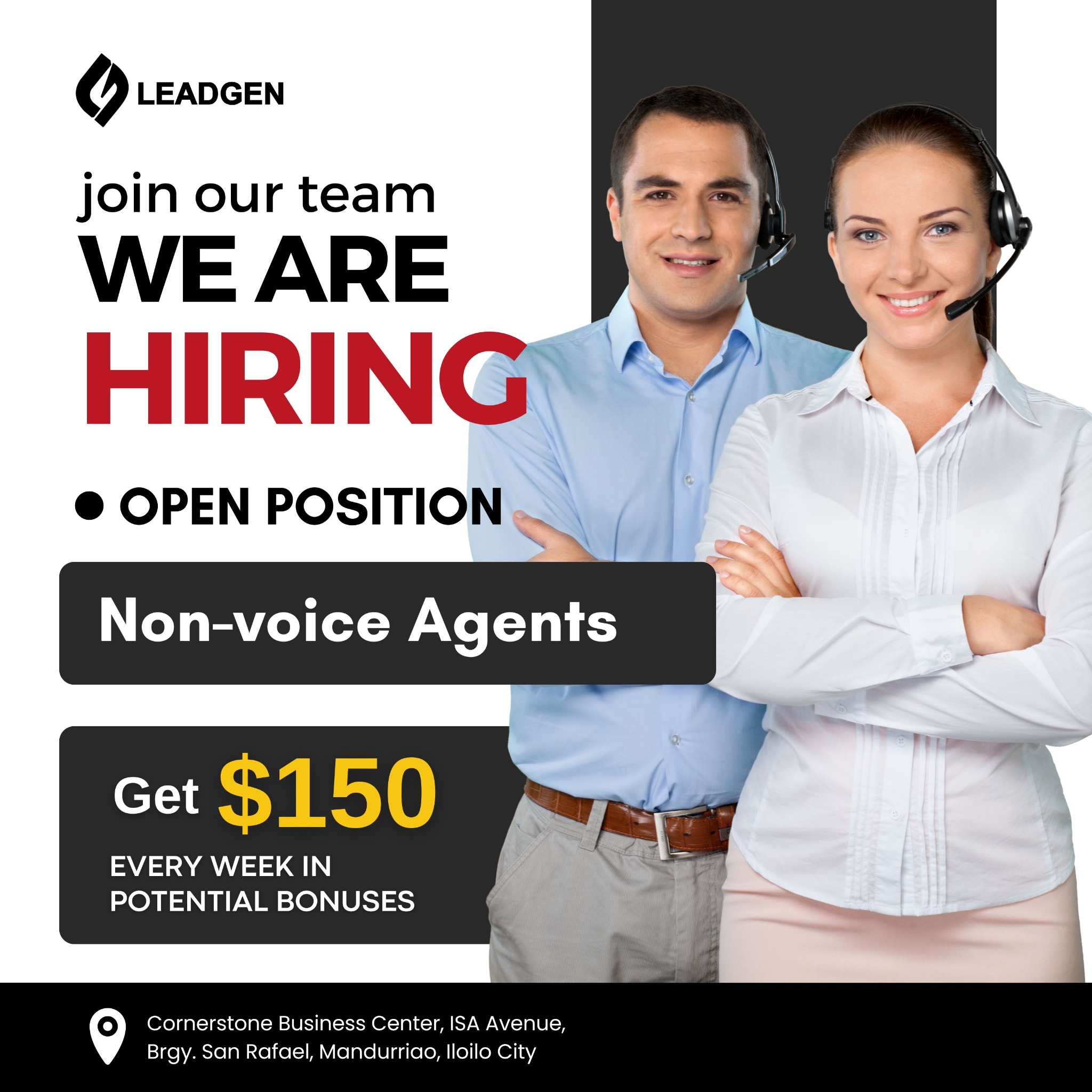 Lead Gen - Lead Generation & Donor Creation Facebook ad: Immediate Hiring: 200 Non-voice Agents