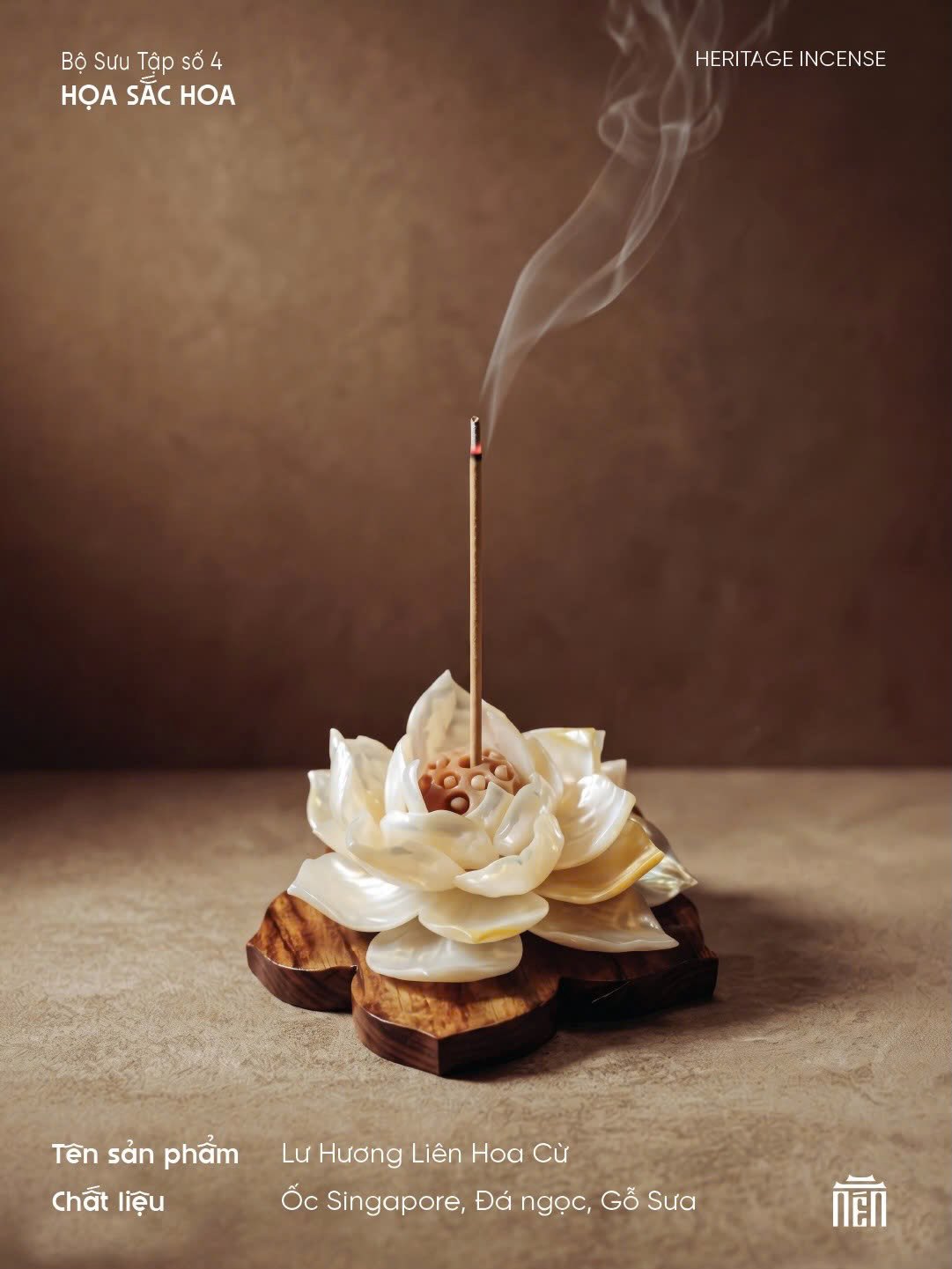 NÉN - Heritage Incense Facebook ad: New Arrival, Lư hương Liên Hoa Cừ |…