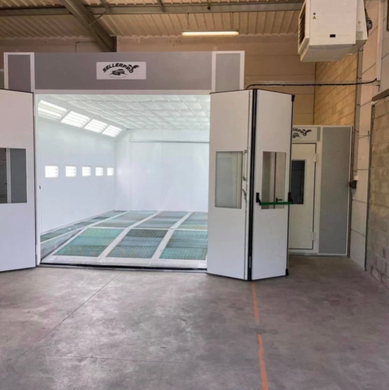 Cabine peinture Sellerpro Facebook ad