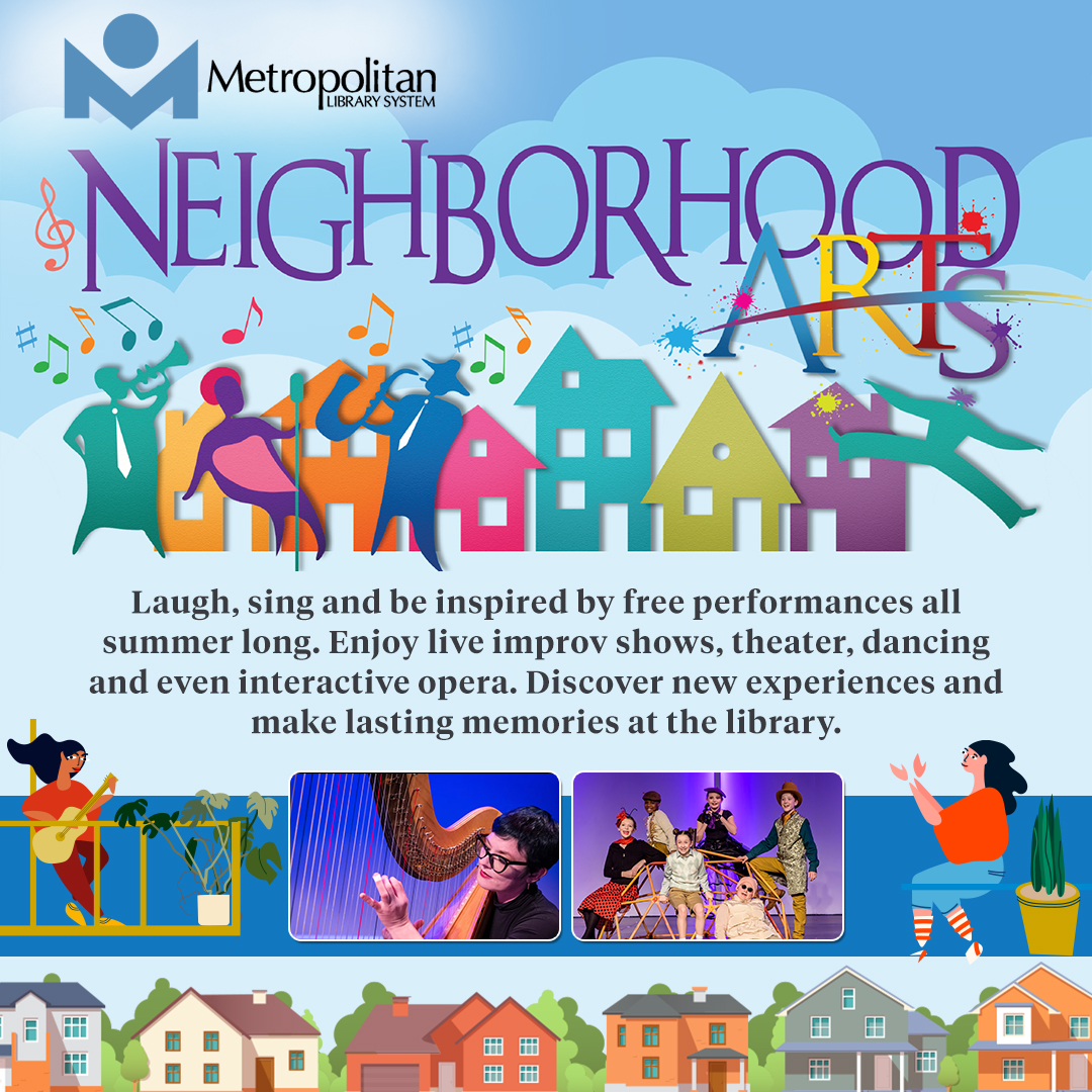 Metropolitan Library System Facebook ad: Your favorite summer experience?