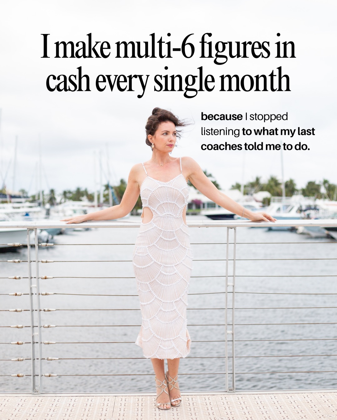 Ask Harriette Facebook ad: I don’t do sales calls.