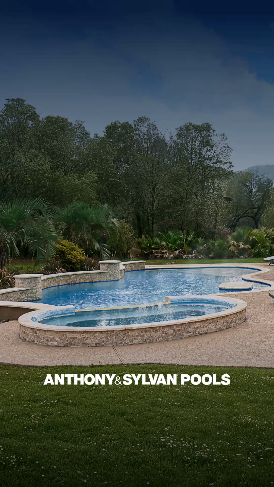Anthony & Sylvan Pools Facebook ad: $10K Off with a Pool Spa & Ledge