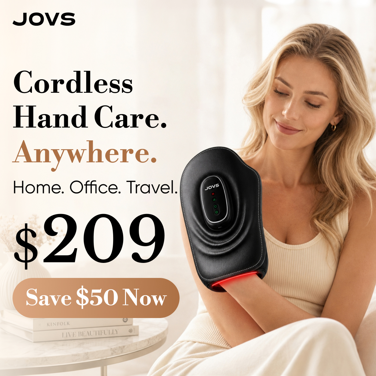 JOVS Facebook ad