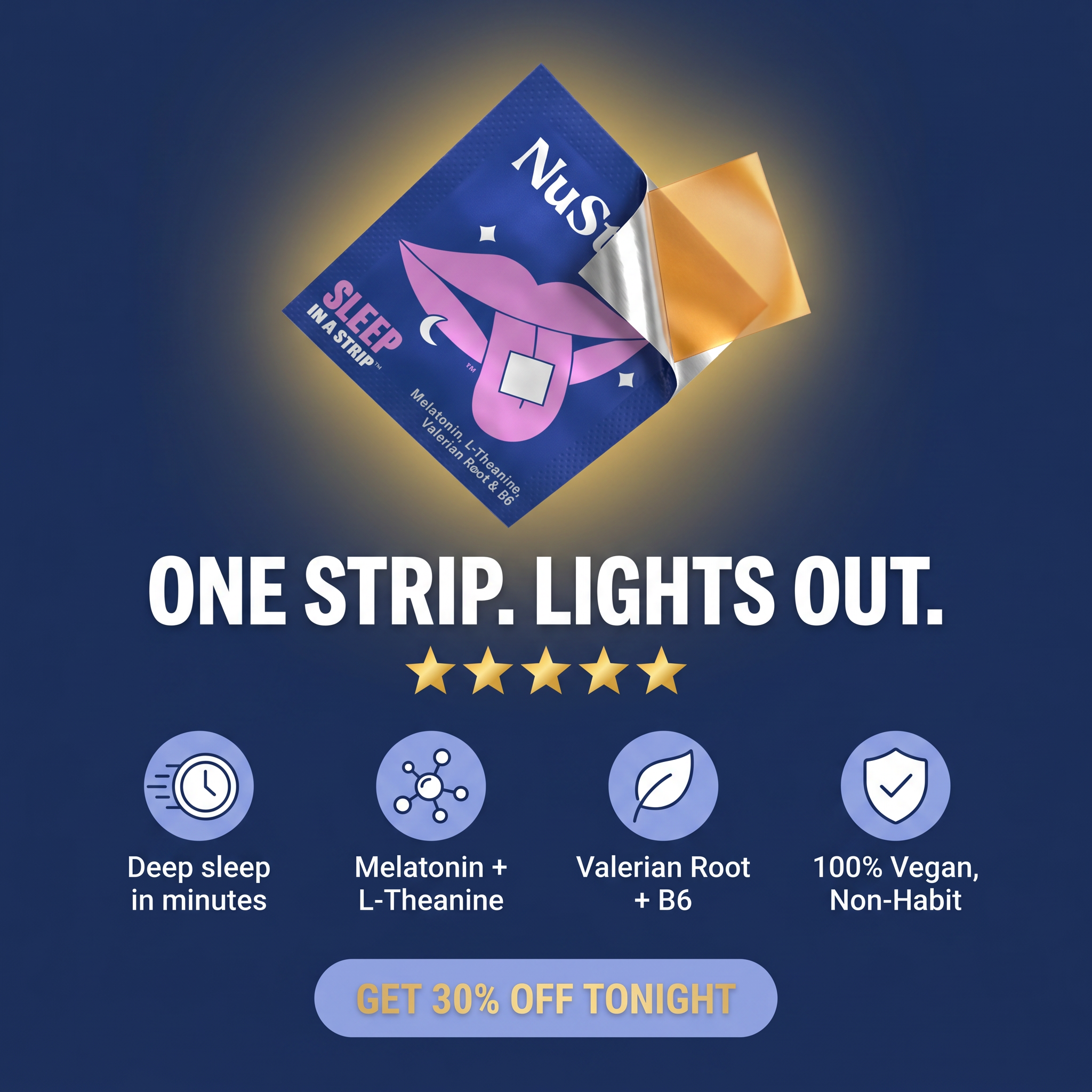 NuStrips Facebook ad