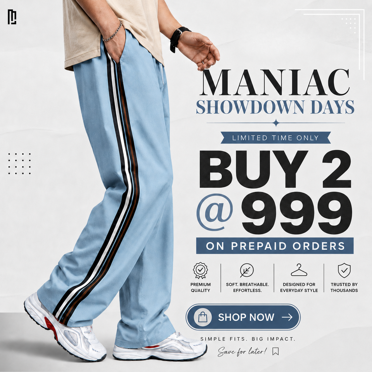 Maniac Life Facebook ad