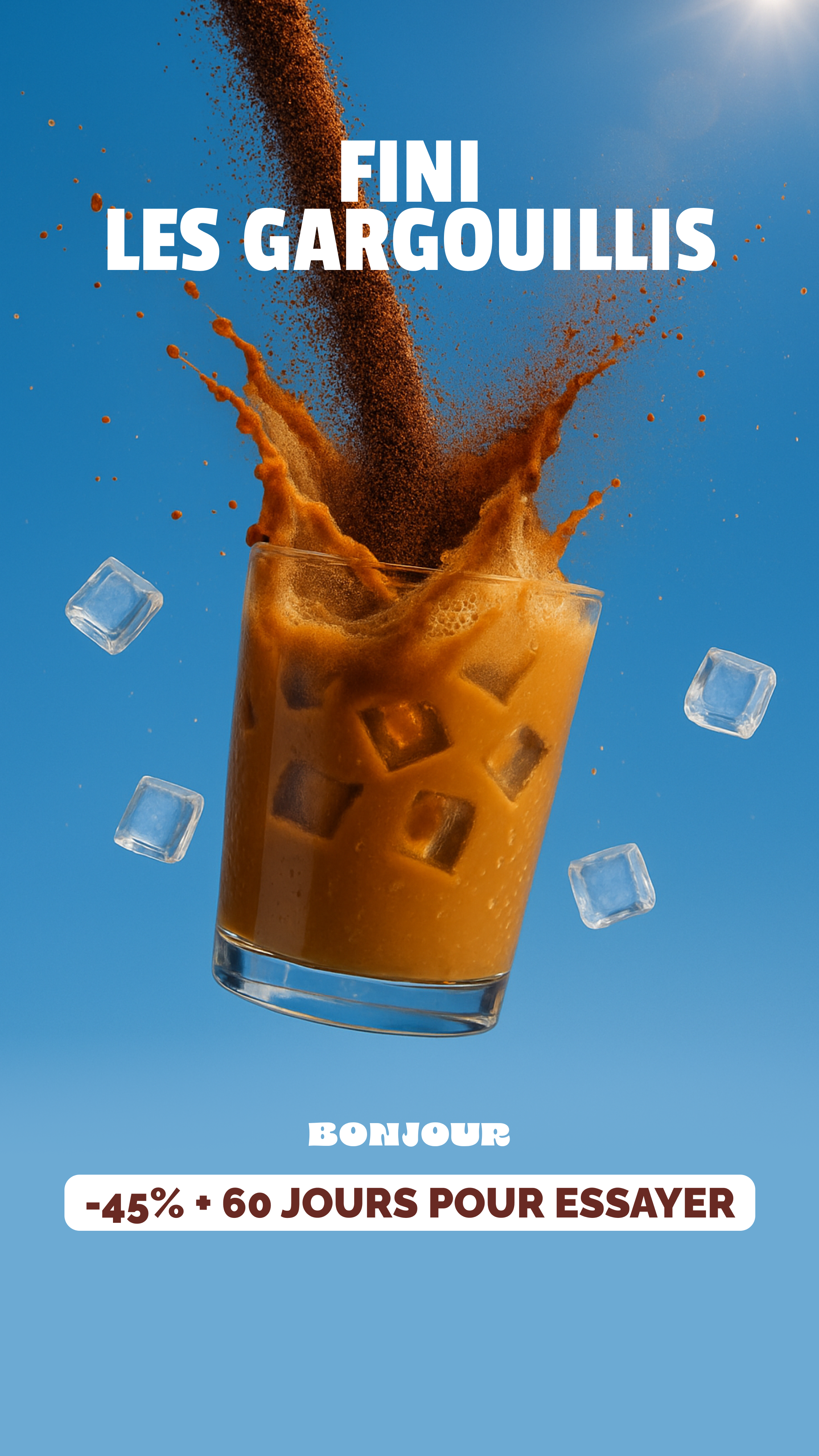 Bonjour Facebook ad