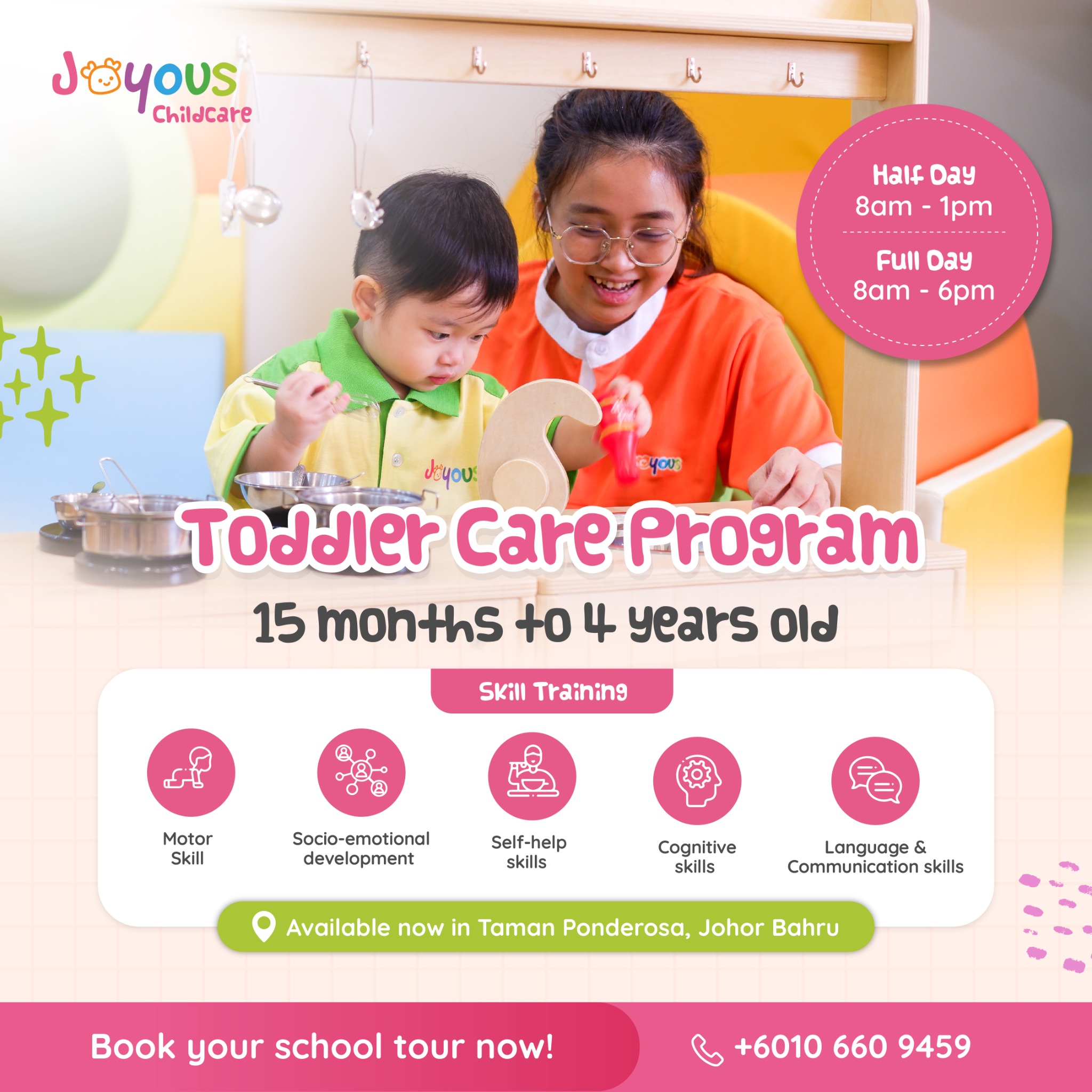 Joyous Childcare and Preschool Facebook ad