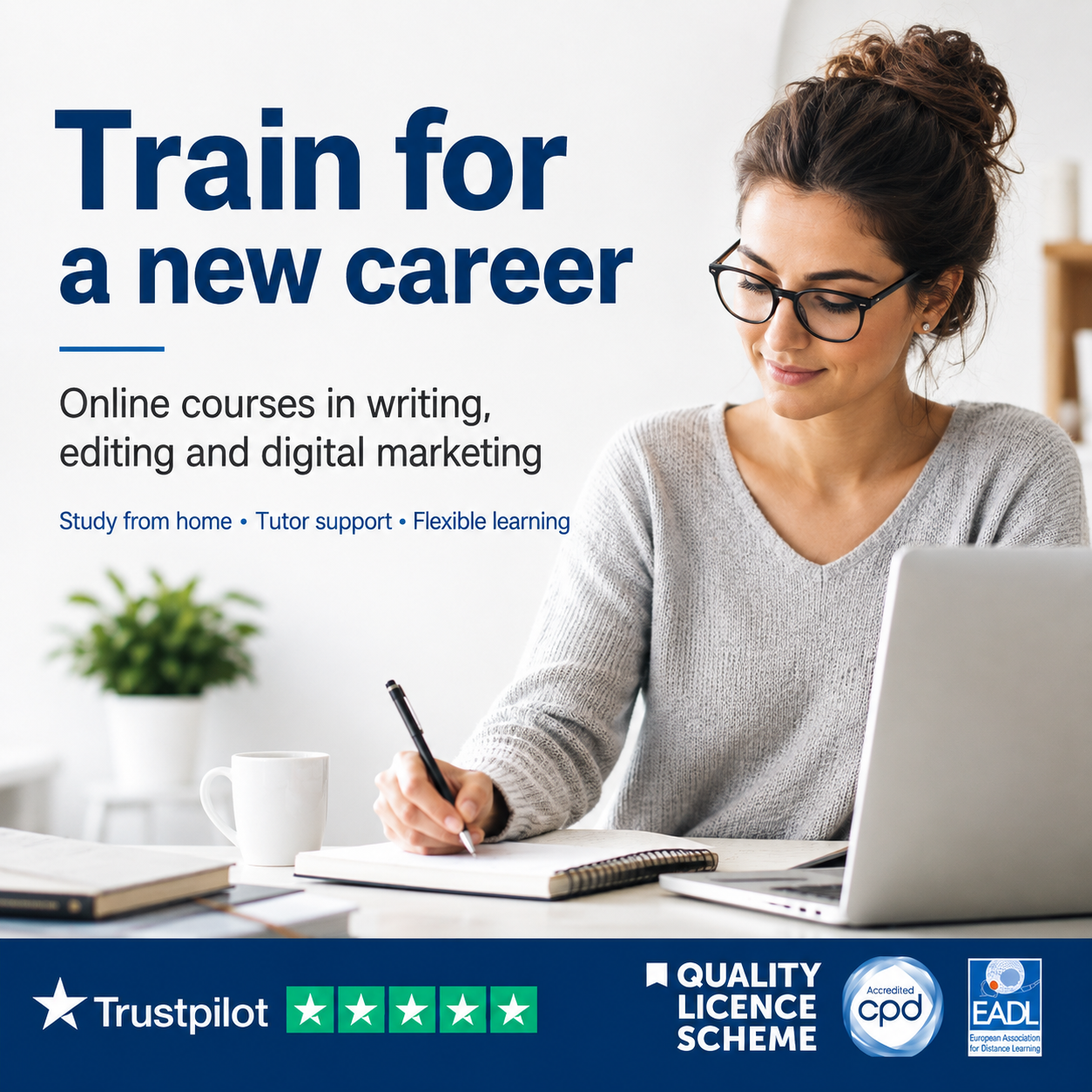 College of Media and Publishing Facebook ad