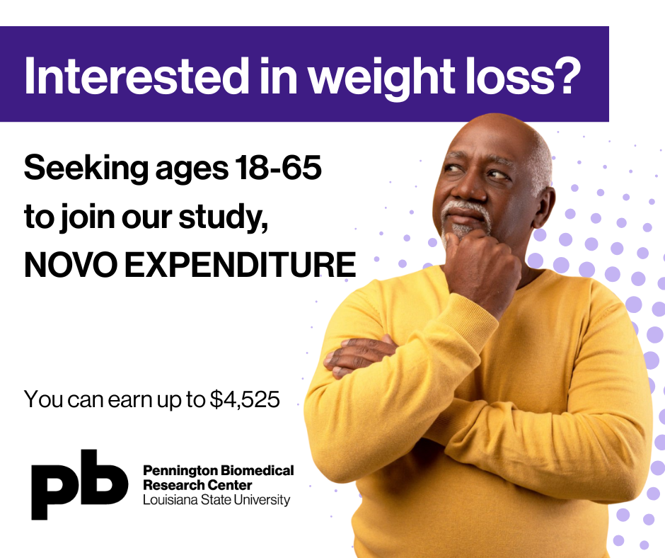 Pennington Biomedical Research Center Facebook ad