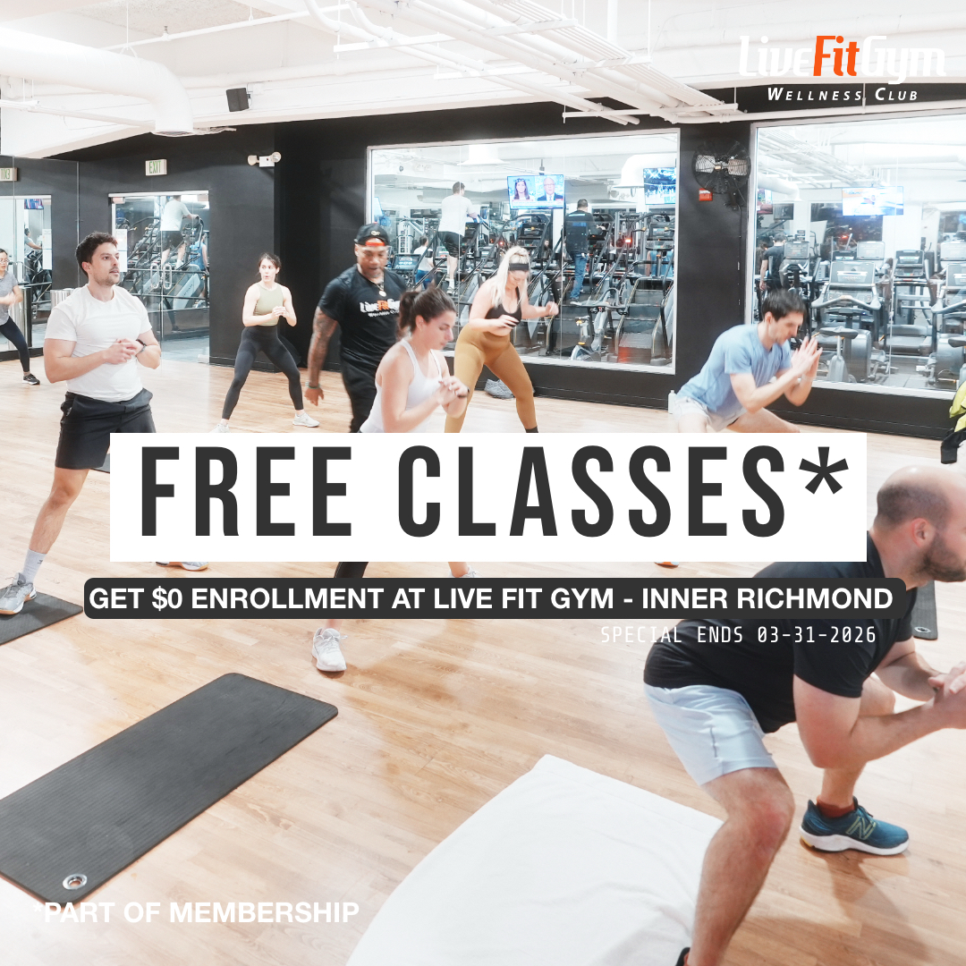Live Fit Gym Facebook ad