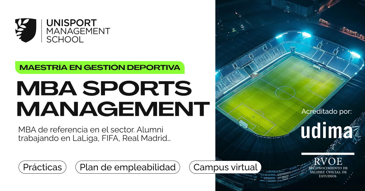 Unisport Management School Facebook ad