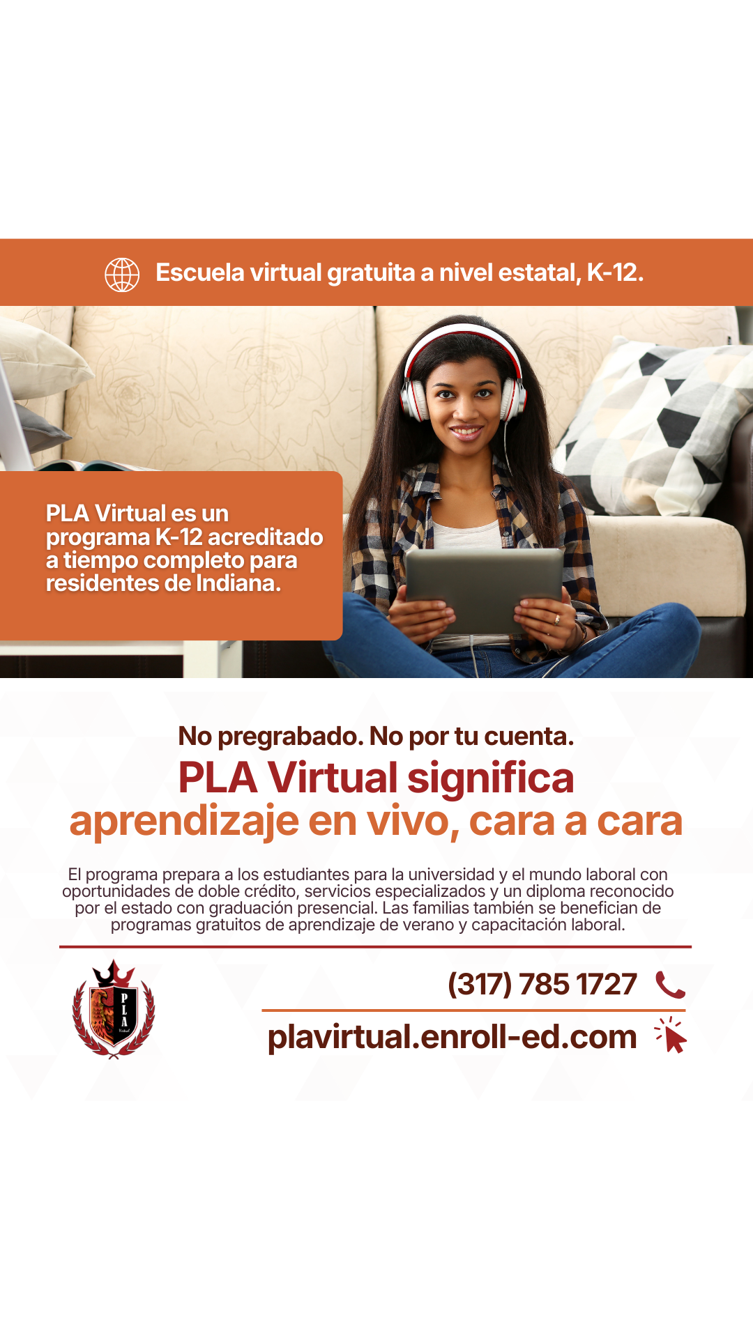 Phalen Virtual Leadership Academy Facebook ad