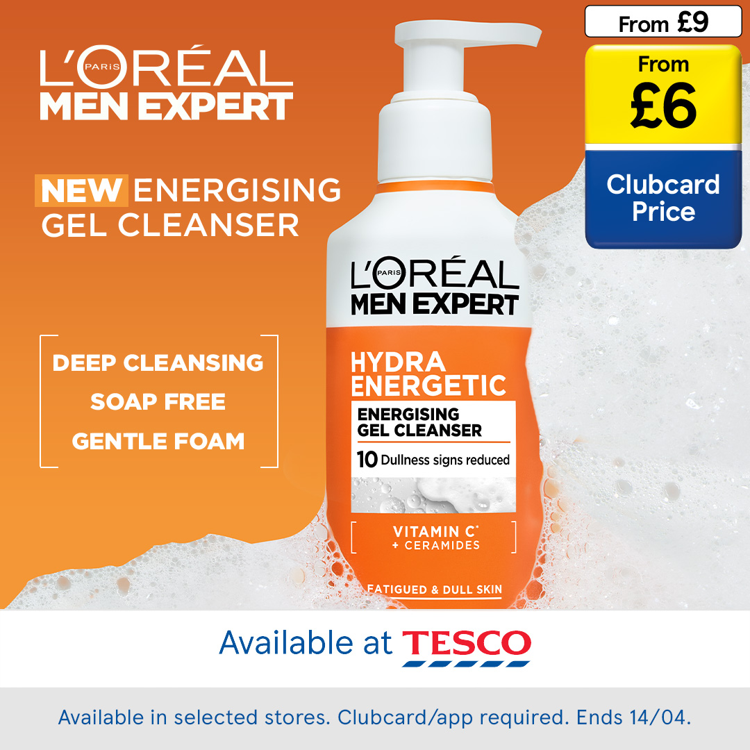 L'Oréal Paris Facebook ad: Say goodbye to tired skin: anti-fatigue formula for…