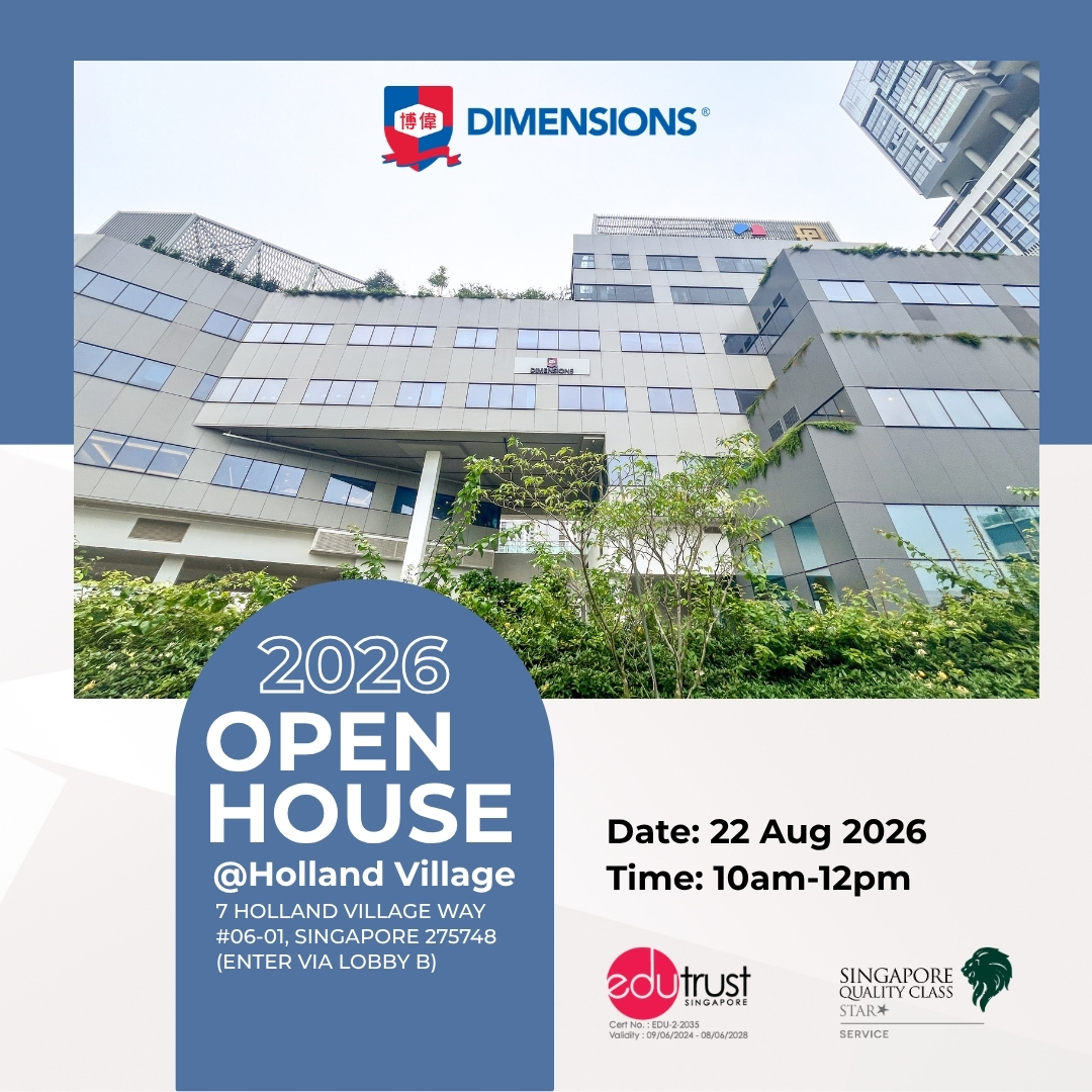 DIMENSIONS International College Facebook ad: Join Us at the DIMENSIONS Open House @…