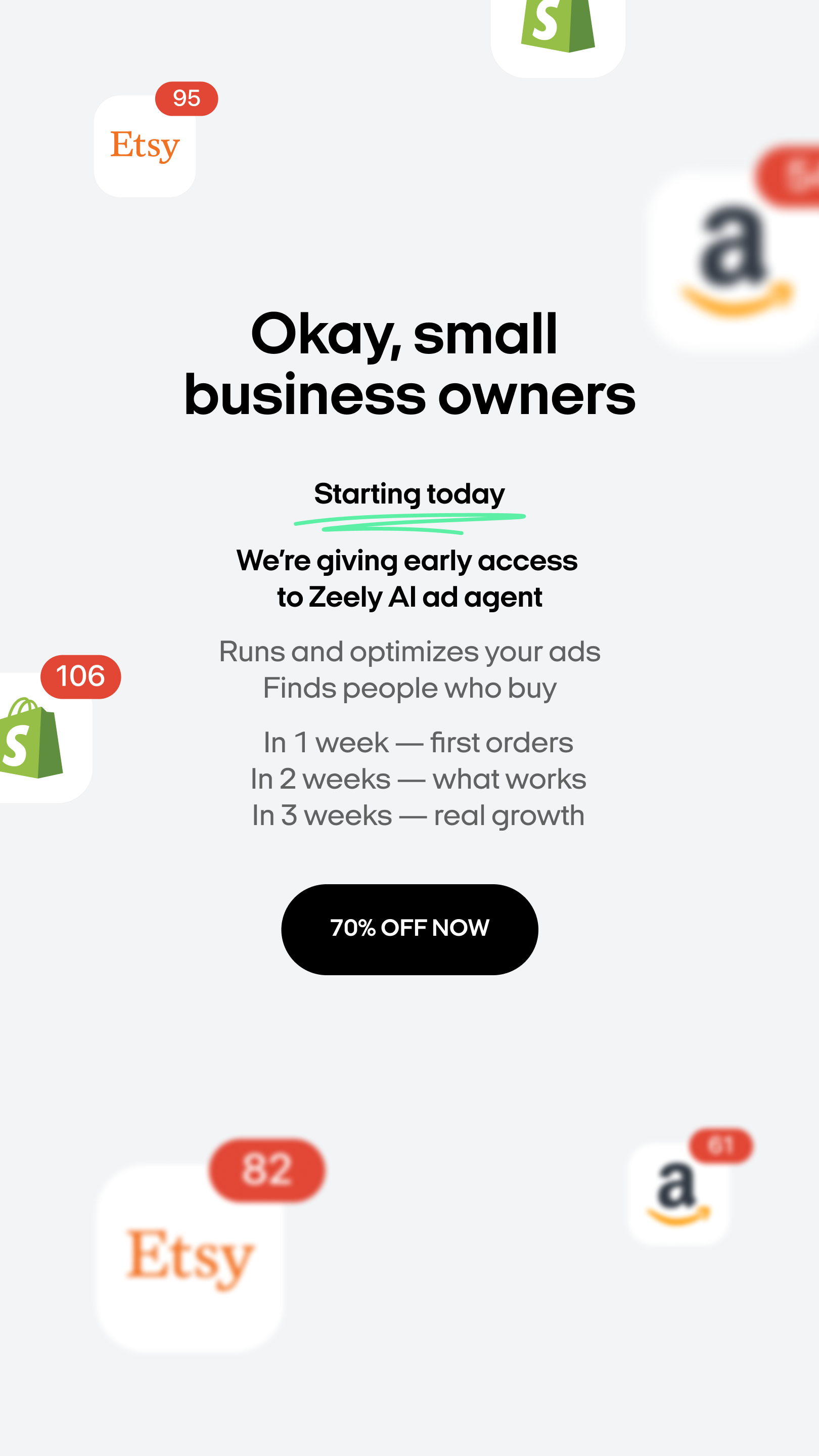 Zeely Facebook ad