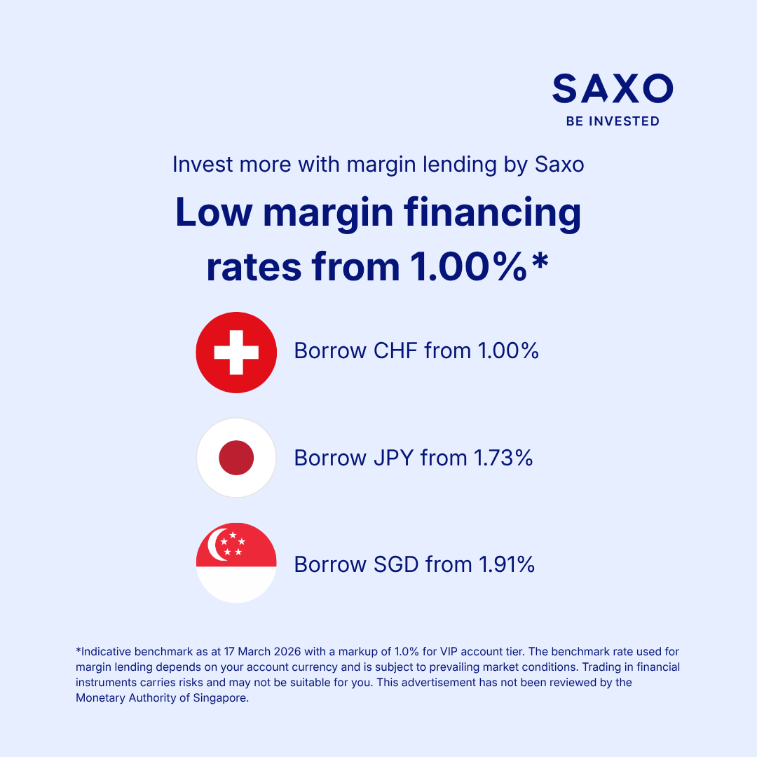 Saxo Singapore Facebook ad