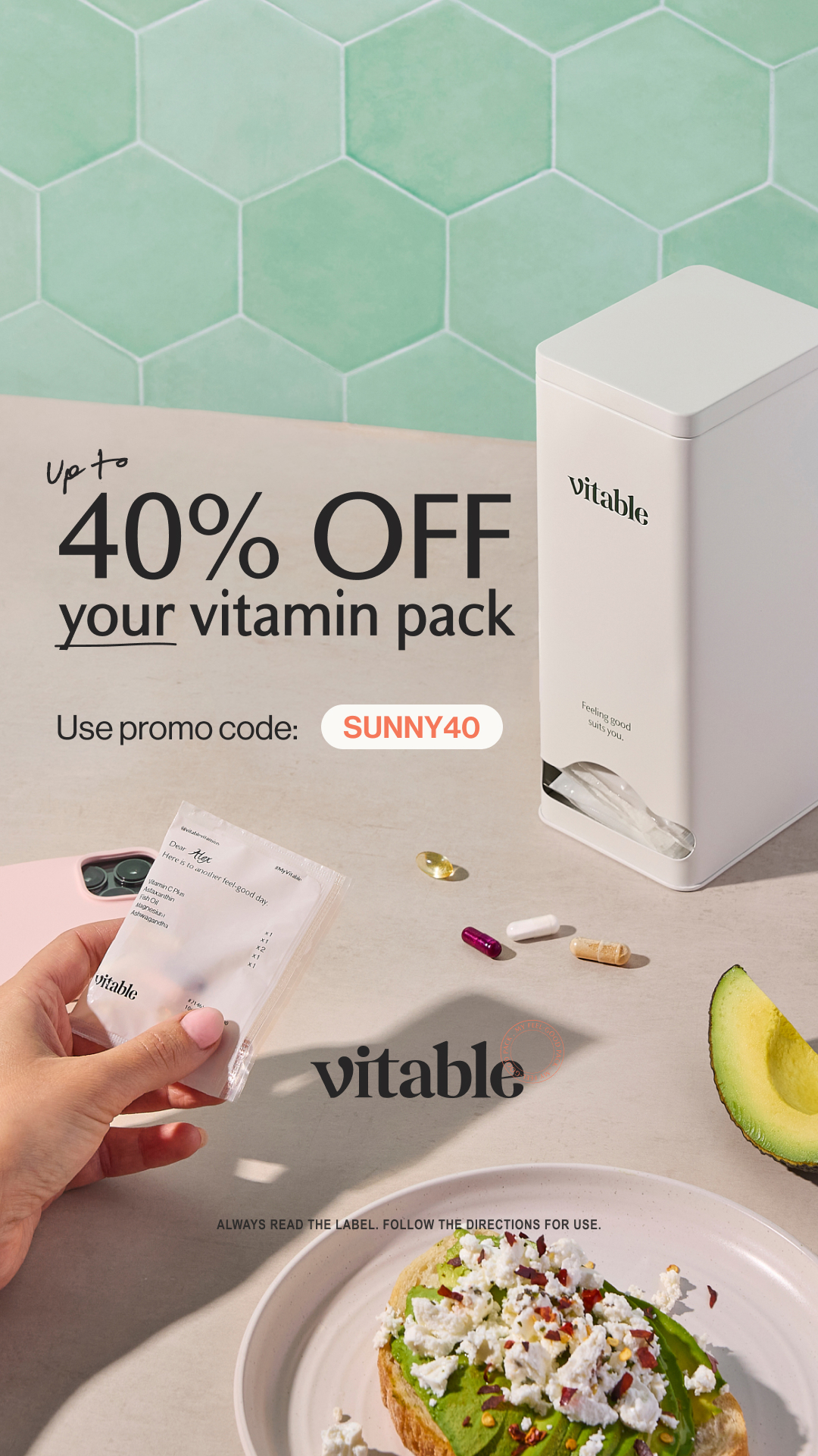 Vitable Facebook ad from May 28, 2026