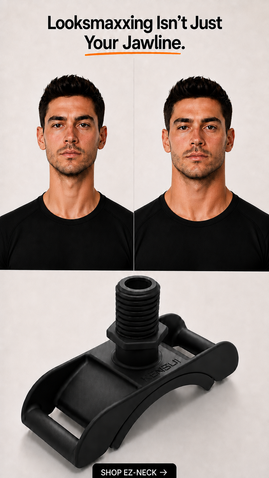 Kensui Fitness Facebook ad: Looksmaxxing Isn't Just Your Jawline