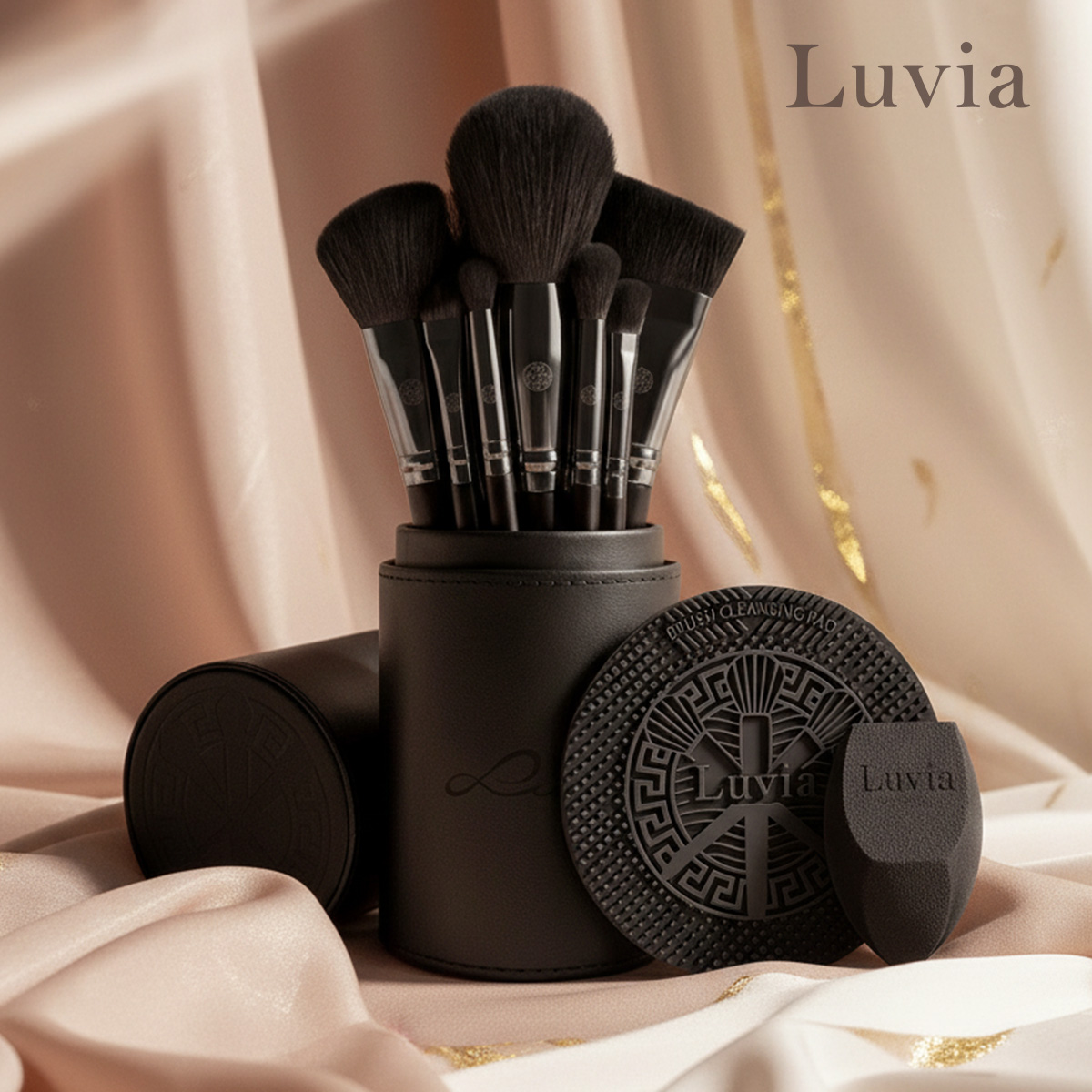 Luvia Cosmetics Facebook ad: Fresh start for your routine, with Luvia
