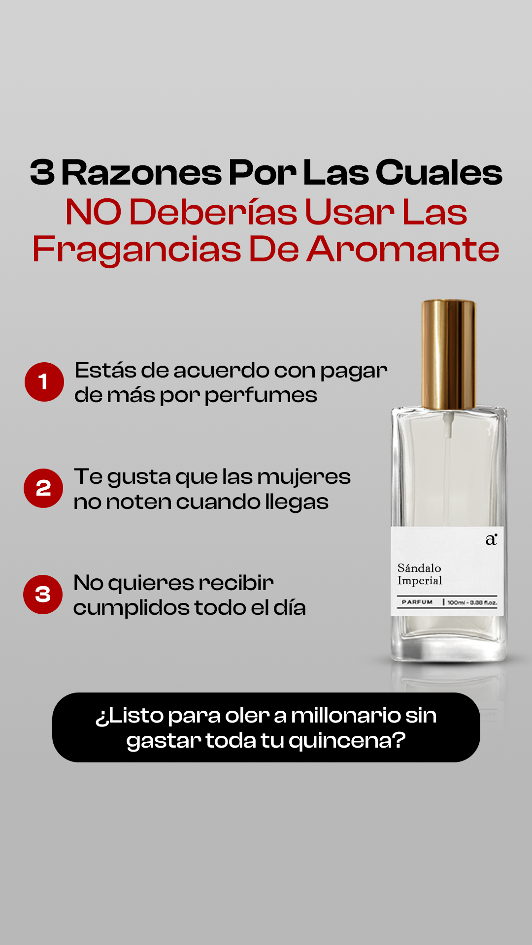 Aromante Facebook ad