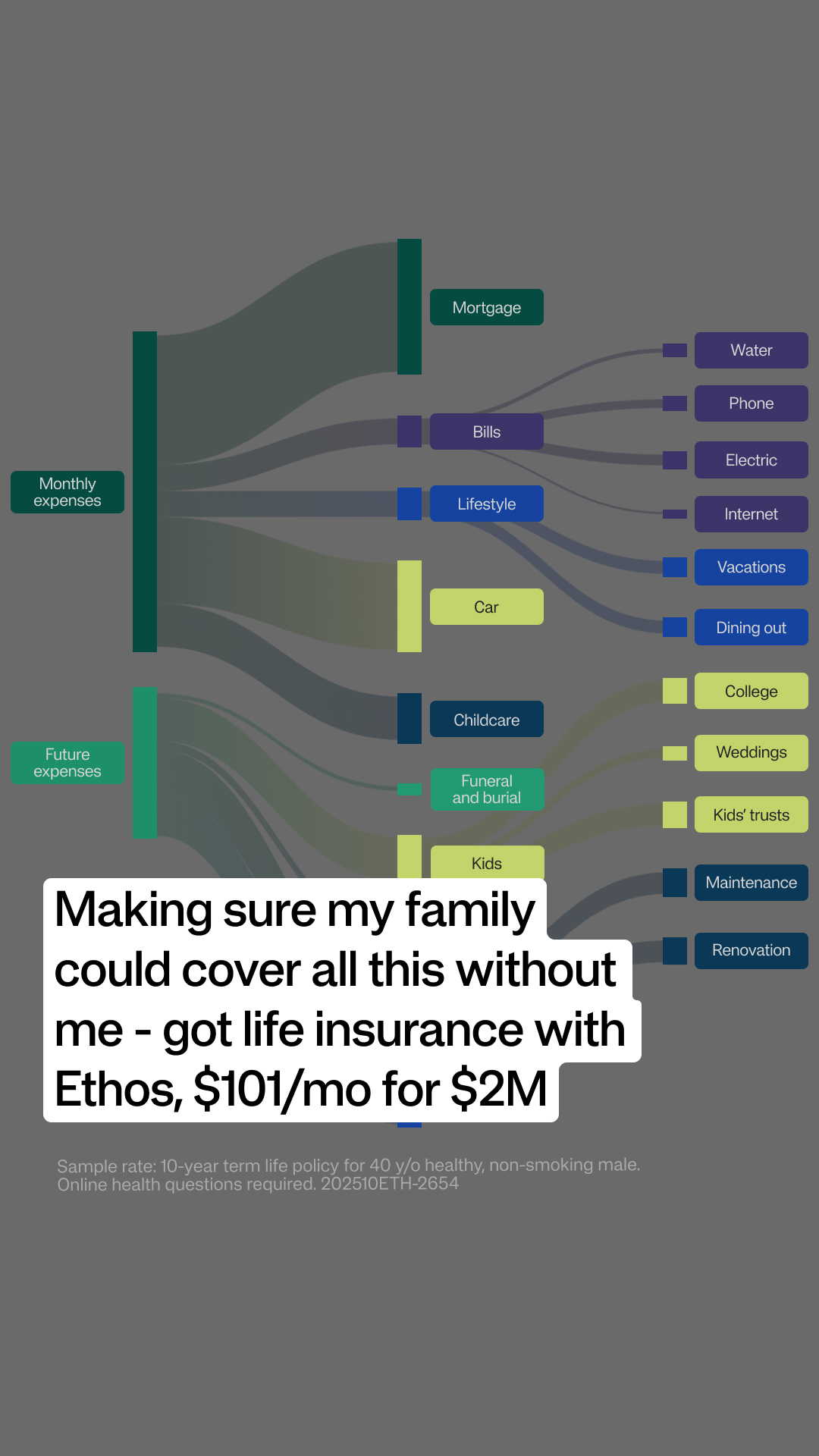 Ethos Facebook ad