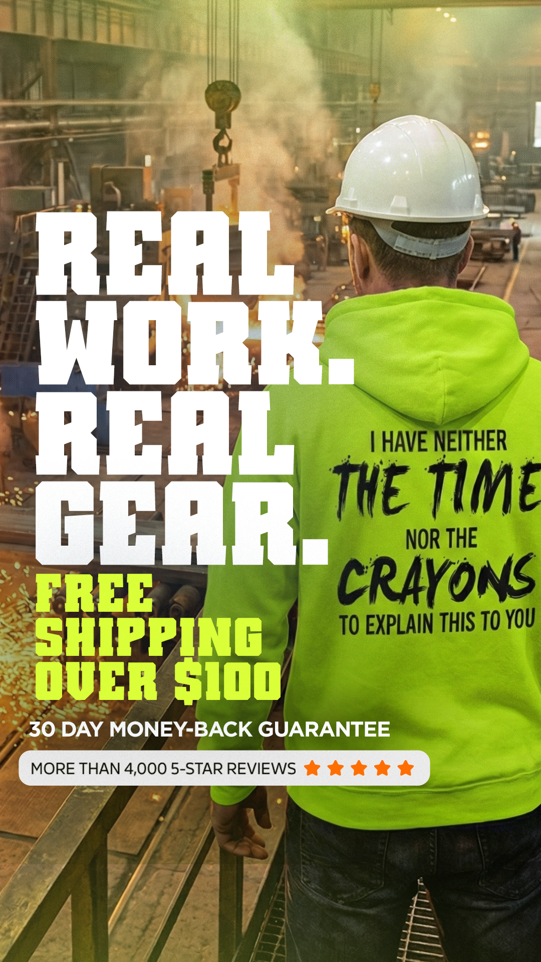 Blue Collar Meme Facebook ad