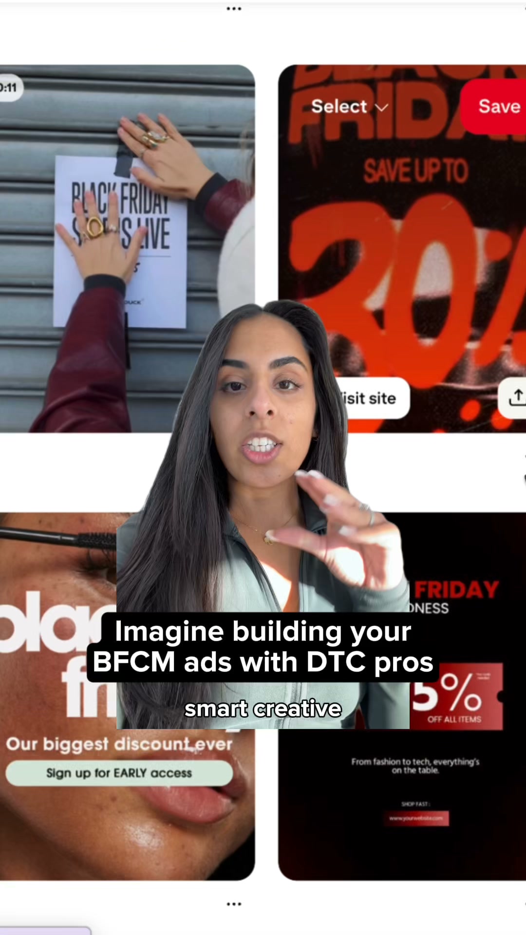 Socialswithmehr Facebook ad: Free BFCM Masterclass