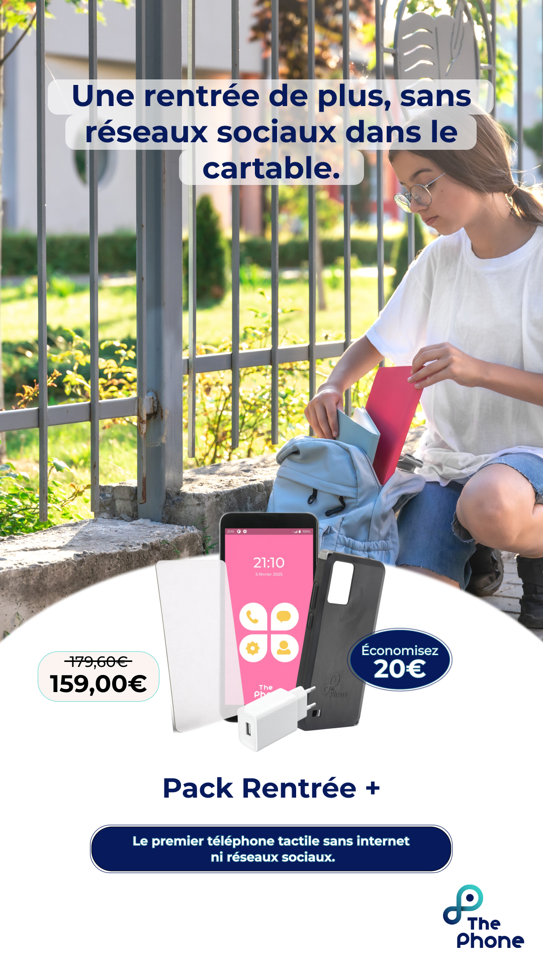 ThePhone Facebook ad: Une rentrée de plus sans réseaux sociaux