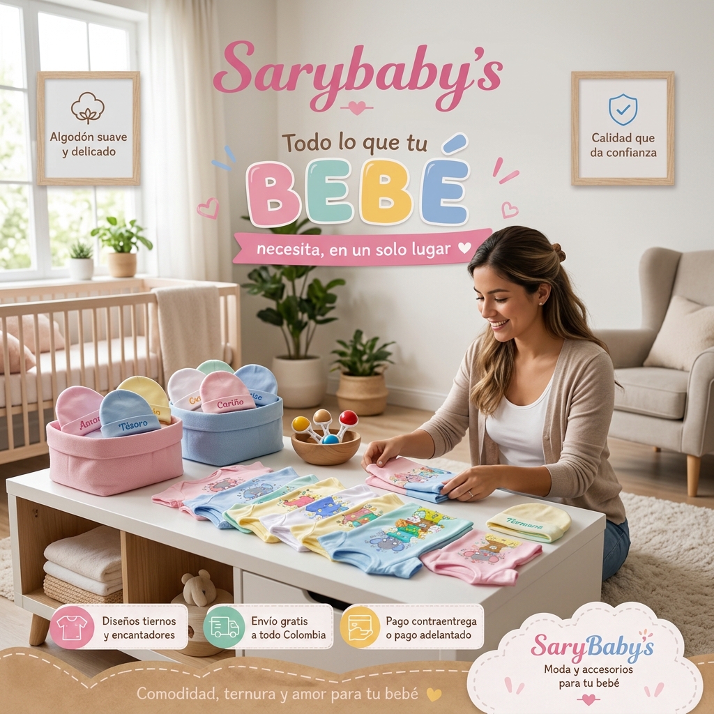 Sarybabys Facebook ad: PAGO CONTRAENTREGA