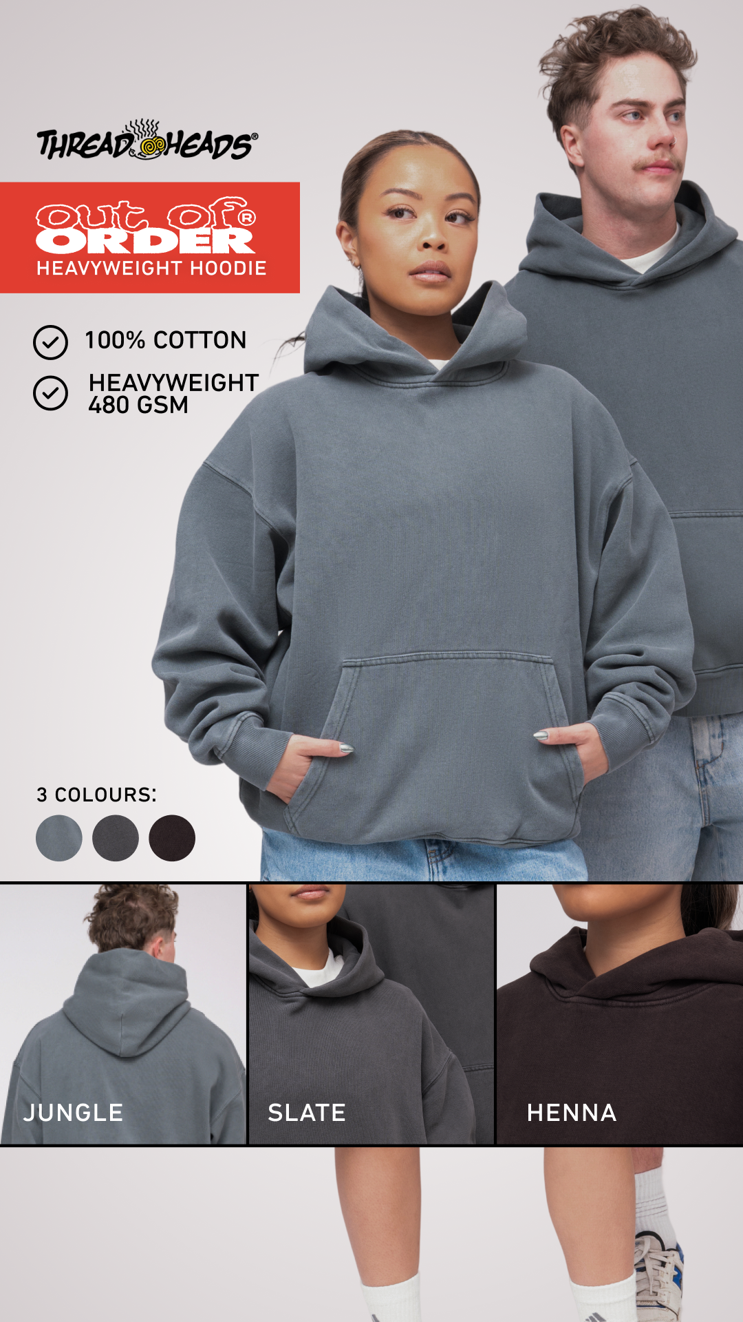 Threadheads Facebook ad