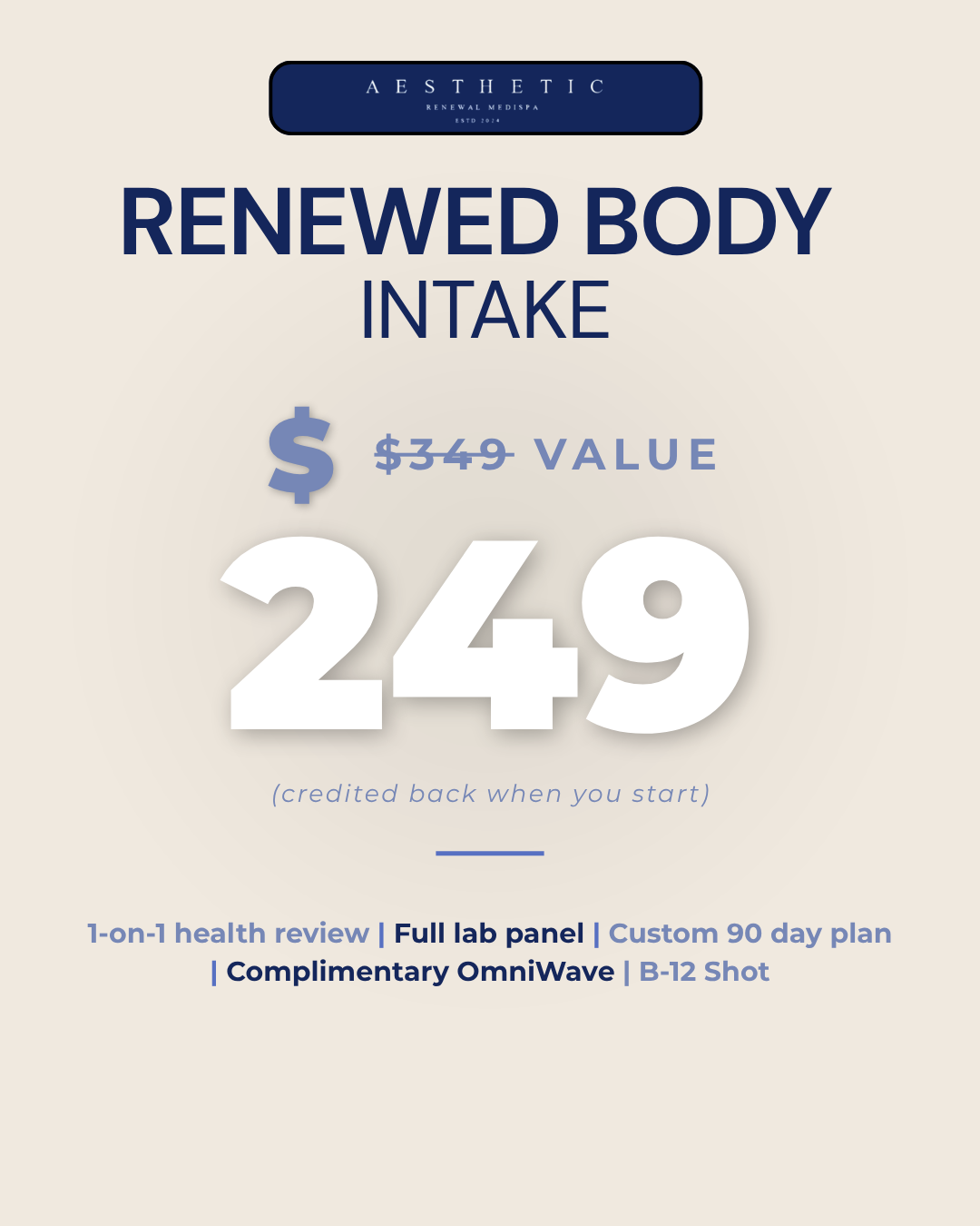 Aesthetic Renewal & Beyond Facebook ad from Jun 9, 2026