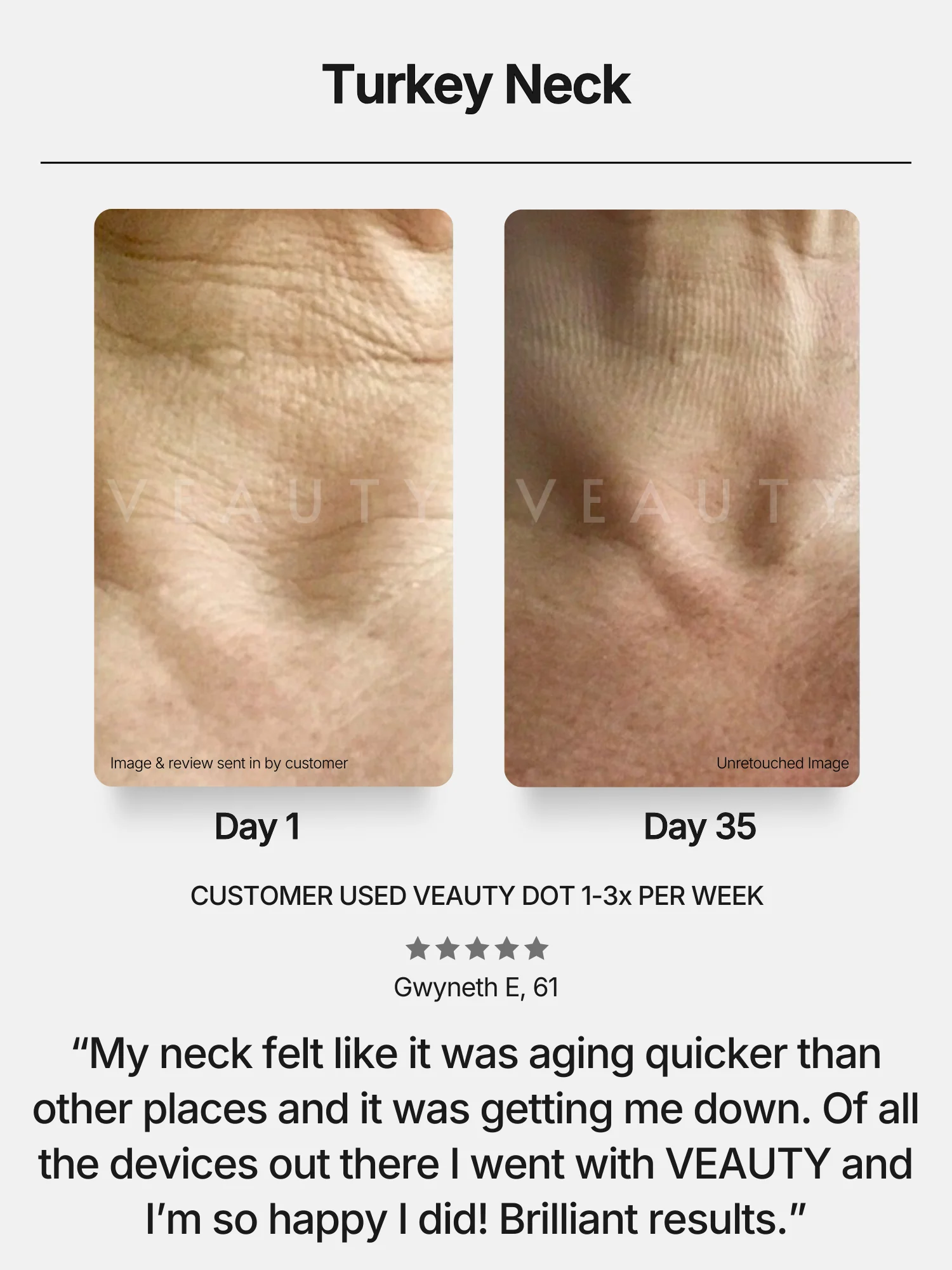 Veauty Facebook ad