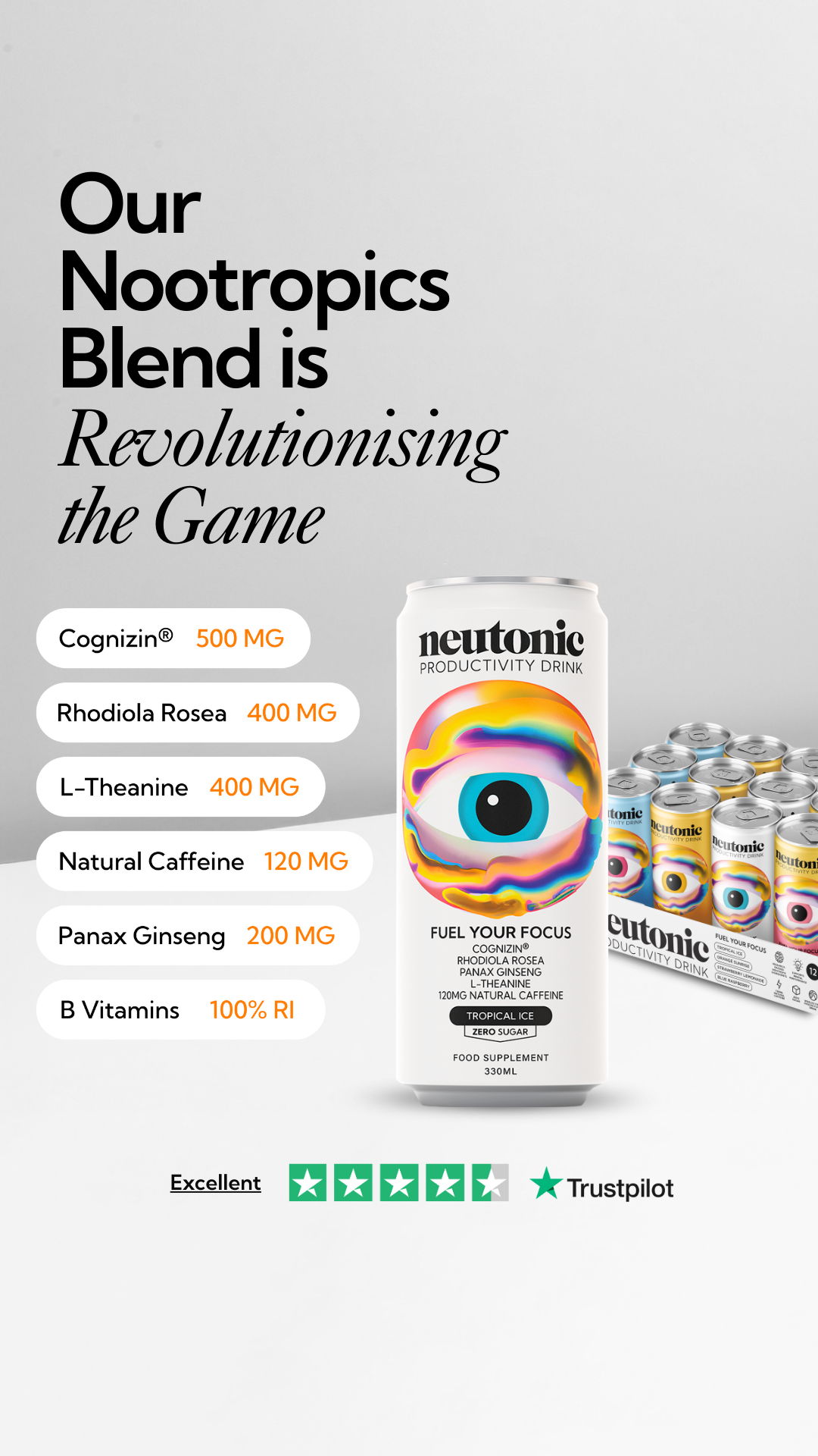 Neutonic Facebook ad