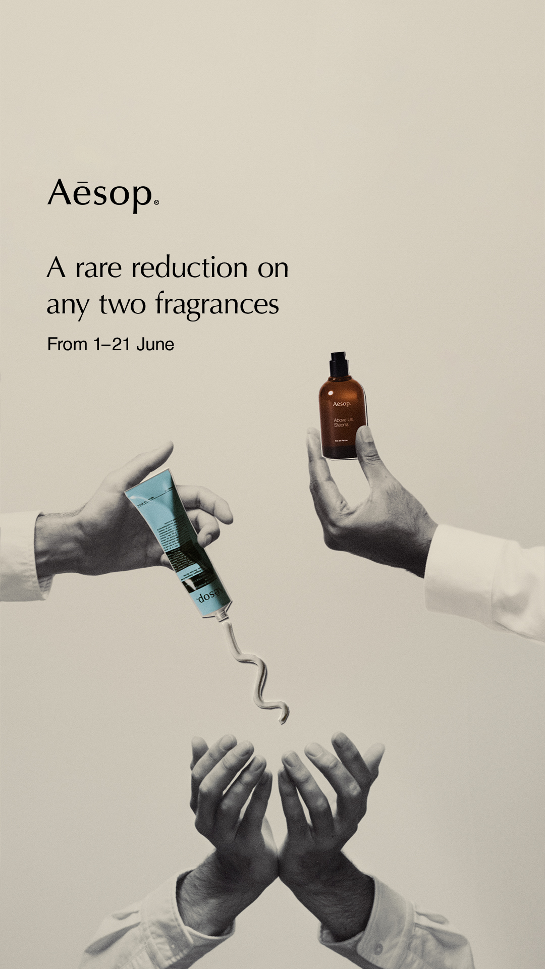 Aesop Facebook ad