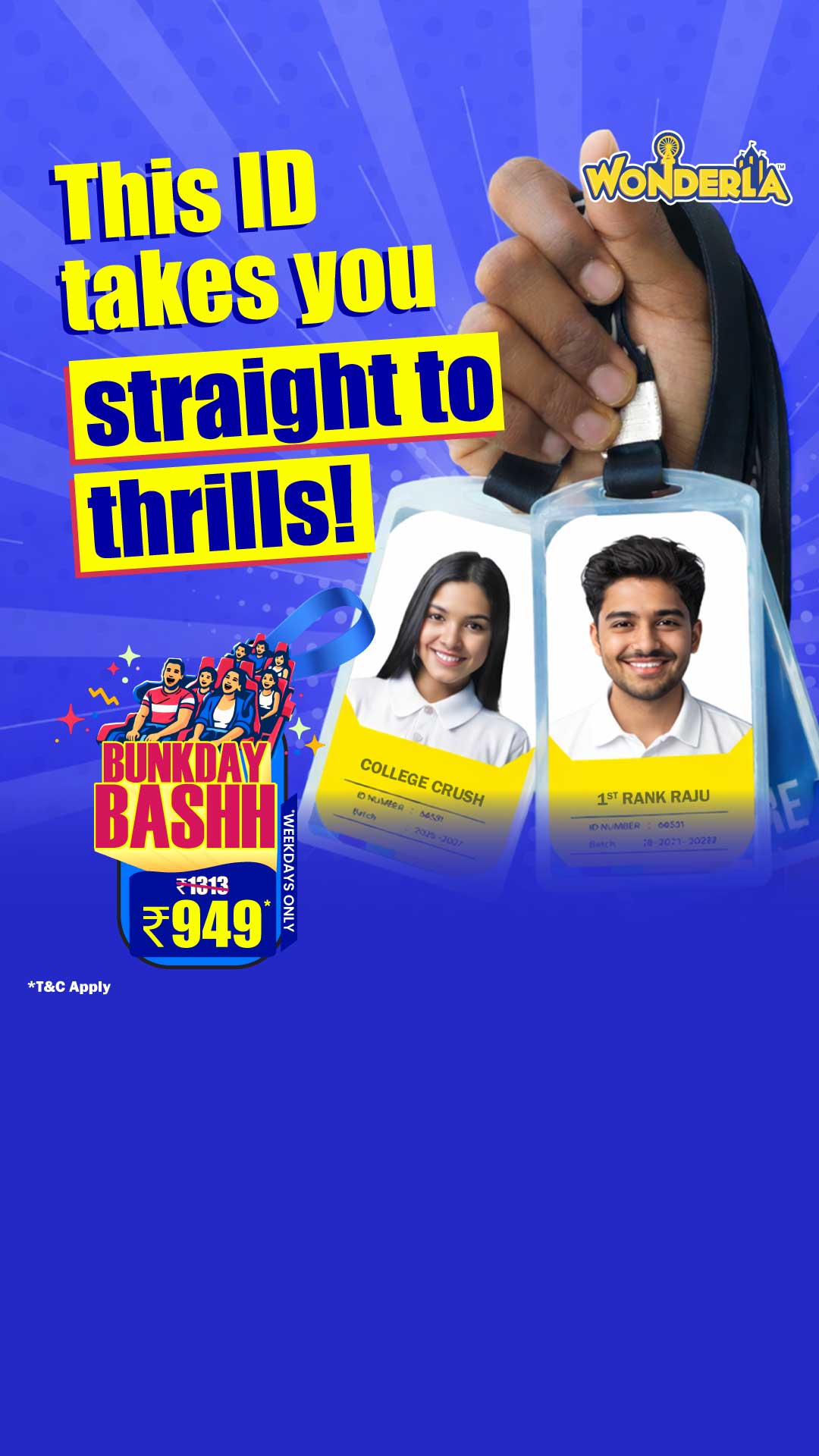 Wonderla Facebook ad