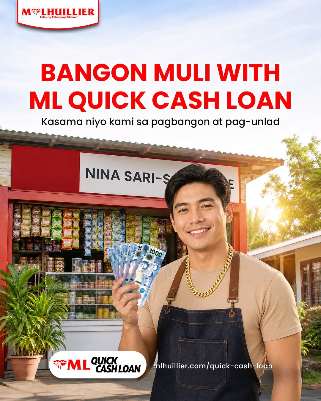 M Lhuillier Financial Services, Inc. Facebook ad